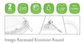 Intego R Ecovision Recessed Ceiling Luminaires Techtouch Round Recess Ceiling Intego R Ecovision Recessed Ceiling Luminaires Techtouch Round Recess Ceiling